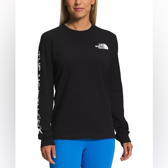 The North Face Tops - The North Face Women's Long-Sleeve Graphic T-shirt